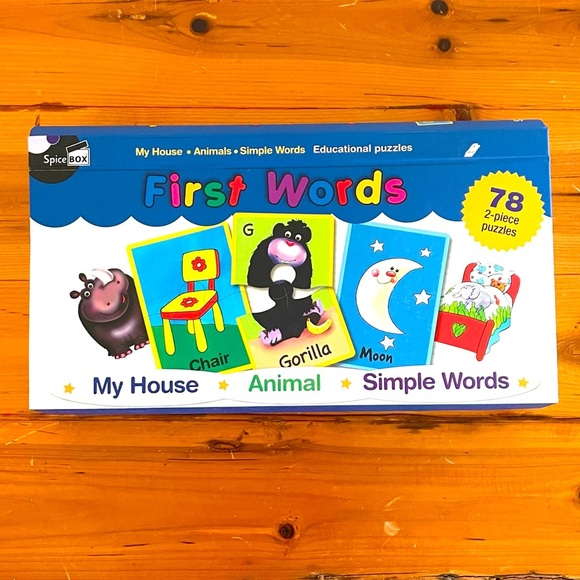 Early Learning First Words Educational‎ Puzzles - Picture 1 of 6